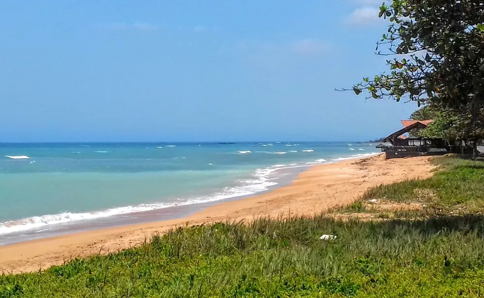 Praia de Barra Grande, em Cajueiro da Praia, no Piauí, point do kitesurfe